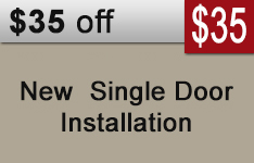 Garage Door Coupon save $35.00